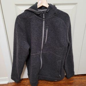 LL Bean Hoodie Charcoal Medium